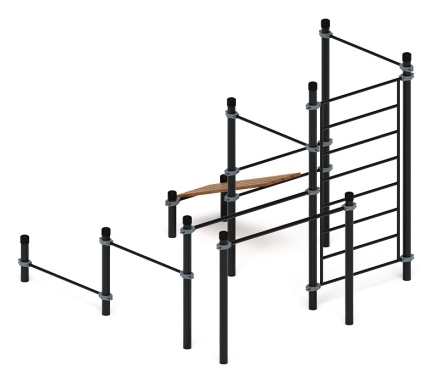 Воркаут 108 серый ВТ 12.21-03, фото 3