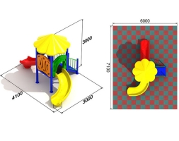 Детская площадка Кувшинка 4.3.1, фото 2