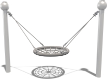 Качели гнездо Прованс КЧ502.00.1 для детских площадок