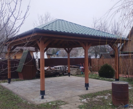 Навес для машин АСТОН Премиум комплектация, фото 4