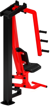 Бабочка (красный) - Уличный тренажер - СТ 028-11.И1, фото 4