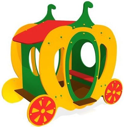 Детский игровой домик Карета ИМ093 для улицы, фото 1