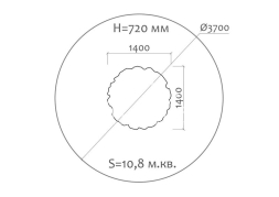 Стол детский Дубок 02020 для игровой площадки, фото 5