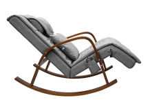Массажное кресло качалка FUJIMO F2002 МСX Time2Chill Grey (Tailor 7) Вишня Массажное кресло качалка FUJIMO F2002 МСX Time2Chill Grey (Tailor 7) Вишня