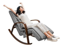 Массажное кресло качалка FUJIMO F2002 МСX Time2Chill Grey (Tailor 7) Вишня Массажное кресло качалка FUJIMO F2002 МСX Time2Chill Grey (Tailor 7) Вишня