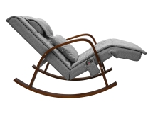 Массажное кресло качалка FUJIMO F2002 МСX Time2Chill Grey (Tailor 7) Вишня Массажное кресло качалка FUJIMO F2002 МСX Time2Chill Grey (Tailor 7) Вишня