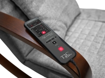 Массажное кресло качалка FUJIMO F2002 МСX Time2Chill Grey (Tailor 7) Вишня Массажное кресло качалка FUJIMO F2002 МСX Time2Chill Grey (Tailor 7) Вишня