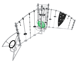 Спортивный комплекс ВСТ 7709 для спортивной площадки, фото 2