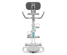 Велотренажер X-Bike DFC DavCreator Max PRO, бело-голубой