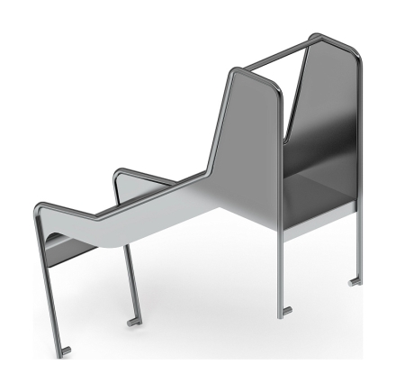 Горка для геопластики из нержавеющей стали 600 SNG 600.470-01, фото 4