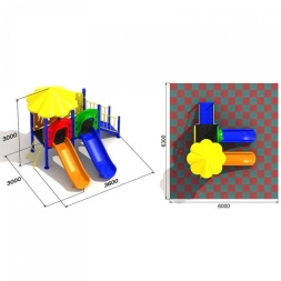 Детская площадка Лимпопо 2.3.3, фото 3