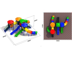 Детская площадка Дельфин 3.3, фото 2