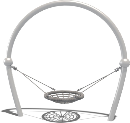 Качели гнездо Лувр КЧ500.00.1 для детских площадок, фото 2