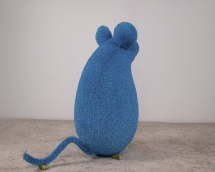 Топиари Мышка вертикальная, h=130 см - газон Eco Топиари Мышка вертикальная, h=130 см - газон Eco