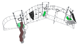 Спортивный комплекс ВСТ 7710 для спортивной площадки, фото 1