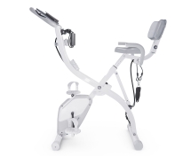 Велотренажер X-Bike DFC DavCreator Max, бело-серый