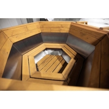Сибирский банный чан "Елисей Силович" на бревнах 1650 мм Сибирский банный чан "Елисей Силович" на бревнах 1650 мм
