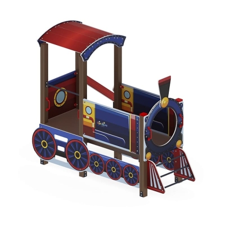 Паровозик (синий) - Беседка - МФ 10.03.05-01, фото 1