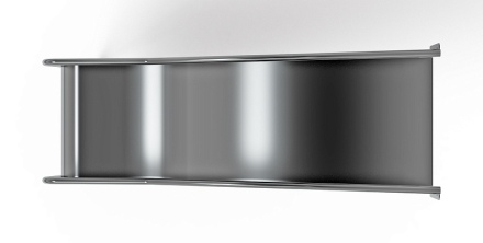 Горка из нержавеющей стали приставная 900 SNP 900.470-02, фото 5