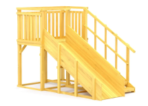 Зимняя горка Савушка Зима Wood 3