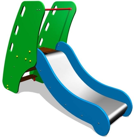 Детская горка Заря Г045 H=650 для игровых площадок, фото 1