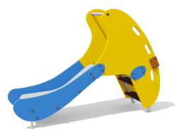 Детская горка Малая ВСТ 1201 для игровой площадки, фото 2 Детская горка Малая ВСТ 1201 для игровой площадки, фото 2