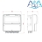 Автоматическая станция дозации без насоса AquaViva pH-Rx-Cl-t°