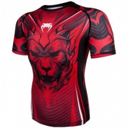 Рашгард Venum Bloody Roar Black/Red S/S, фото 2
