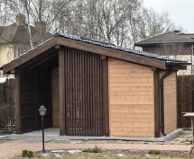 Прямоугольная беседка АЛЬЕС