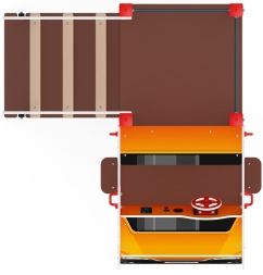 Машинка (оранжевая) - Беседка машинка - МФ 10.03.06-01, фото 5 Машинка (оранжевая) - Беседка машинка - МФ 10.03.06-01, фото 5