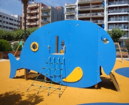 Детская игровая площадка "Большой Кит", фото 1 Детская игровая площадка "Большой Кит", фото 1