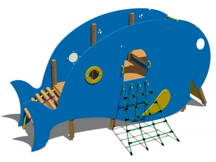 Детская игровая площадка "Большой Кит", фото 4