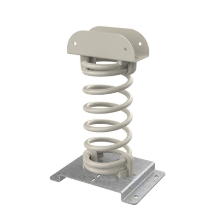 Качалка на пружине Construction machines Прицеп для детской площадки, фото 2