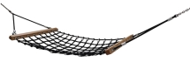 Гамак Hammock из армированного каната 161х100 см без столбов для детской площадки