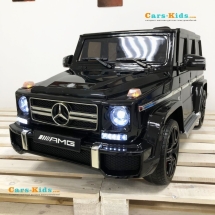 Электромобиль Mercedes-Benz G63 AMG черный глянец