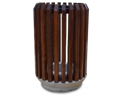 Урна уличная Конкрет с бетонным основанием, фото 1