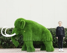 Топиари мамонт Олди - газон Eco