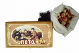 Лото в бамбуковой коробке В9090