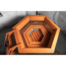 Сибирский банный чан "Елисей Силович" на подставке + печь 1650 мм опора - черный металл Сибирский банный чан "Елисей Силович" на подставке + печь 1650 мм опора - черный металл