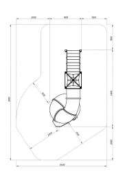 Горка тоннельная - ИО 45.14.01-02 - Космопорт (Космос) H=2000, фото 6