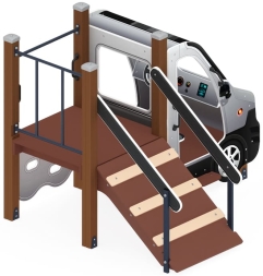 Машинка (серая) - Беседка машинка - МФ 10.03.06-02, фото 4 Машинка (серая) - Беседка машинка - МФ 10.03.06-02, фото 4