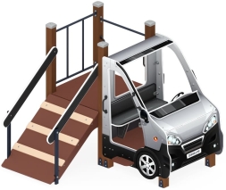 Машинка (серая) - Беседка машинка - МФ 10.03.06-02, фото 3 Машинка (серая) - Беседка машинка - МФ 10.03.06-02, фото 3