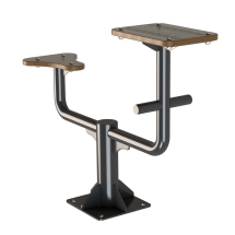 Fix-1703 Уличный тренажер Растяжка сидя с мерной шкалой Zavodsporta Fix-1703 Уличный тренажер Растяжка сидя с мерной шкалой Zavodsporta