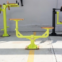 Fix-1703 Уличный тренажер Растяжка сидя с мерной шкалой Zavodsporta Fix-1703 Уличный тренажер Растяжка сидя с мерной шкалой Zavodsporta