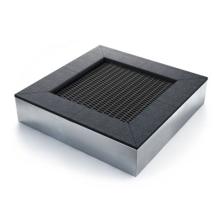 Батут квадратной формы, антивандальный, для детских площадок, цвет черный/зеленый – S1200-6001/9005, фото 6