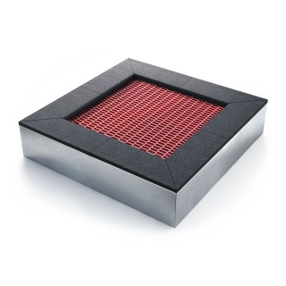 Батут квадратной формы, антивандальный, для детских площадок, цвет черный/зеленый – S1200-6001/9005, фото 1