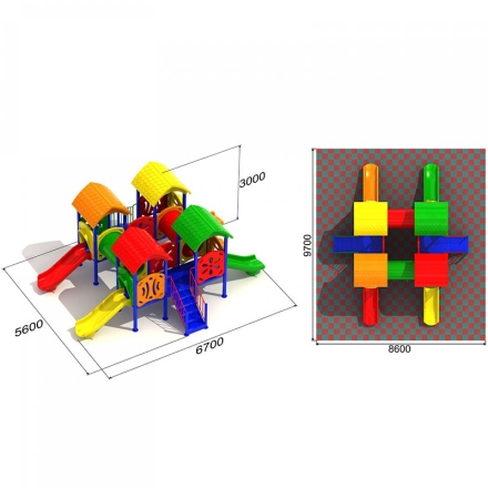 Детская площадка Фокус 3.1, фото 3