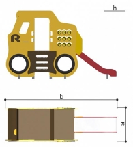 Игровой комплекс Romana Каток 057.63.00 для детской площадки