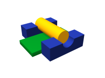 Мягкий спортивный модуль «Барьер» Мягкий спортивный модуль «Барьер»