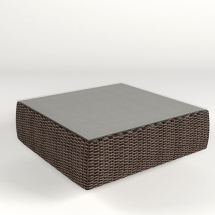 Столик кофейный со стеклом 5мм &quot;Малага&quot;